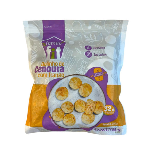 Bolinho de Cenoura com Frango 350g Family Fit