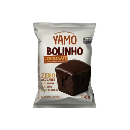 Bolinho de Chocolate com Cobertura de Chocolate 45g YAMO