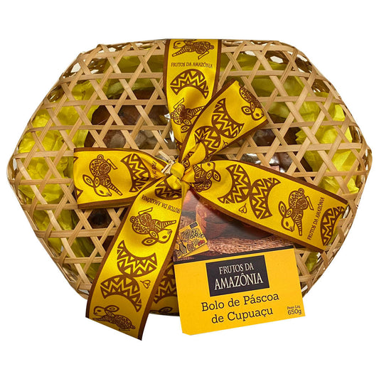 Bolo de Páscoa de Cupuaçu com Castanha 650g Frutos da  Amazônia