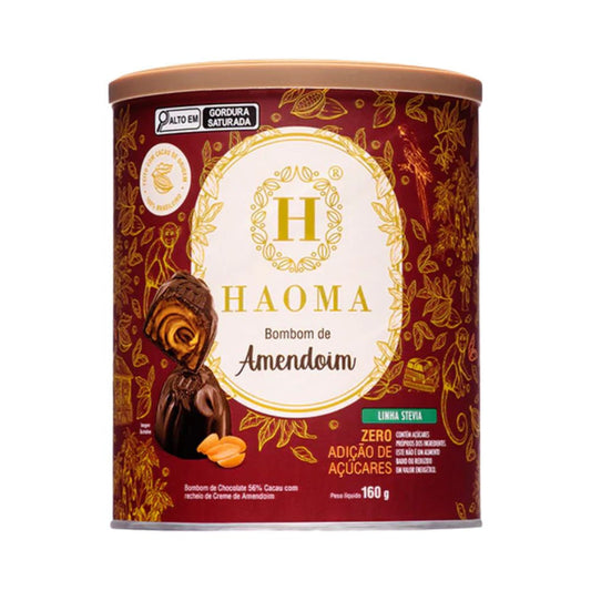 Bombom de Amendoim Linha Stevia 160g HAOMA