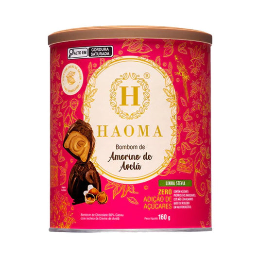 Bombom de Amorino de Avelã Linha Stevia 160g HAOMA