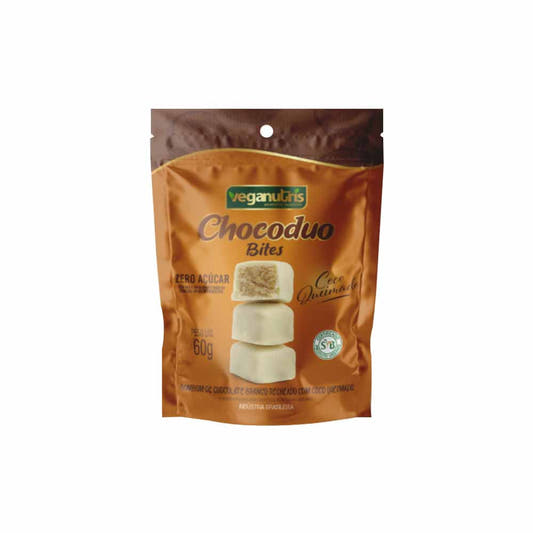 Bombom-de-Chocolate-Branco-com-Coco-Queimado-Chocoduo-Bites-60g-Veganutris