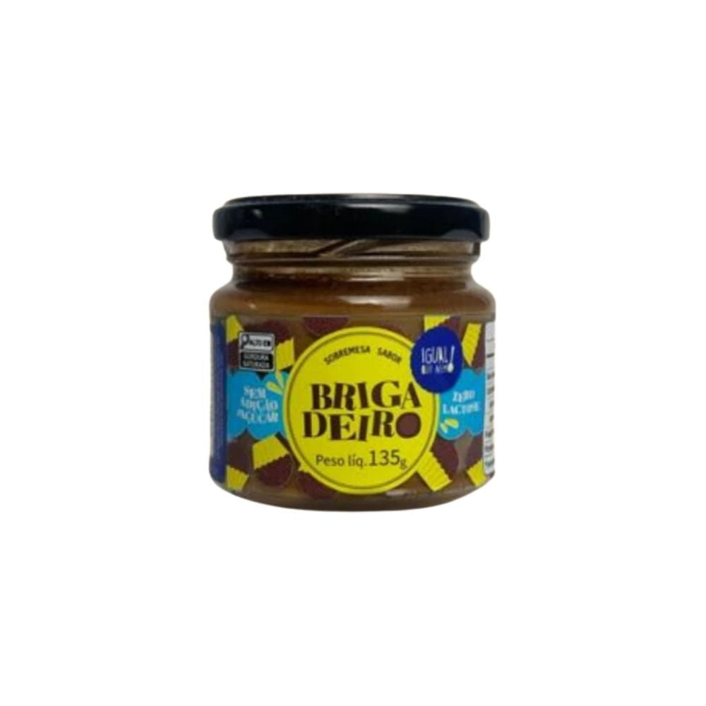 Pote-de-brigadeiro-zero-acucar-da-marca-Igual-Qui-Nem-com-textura-cremosa-e-sabor-intenso-de-chocolate-sem-lactose-e-adocado-naturalmente