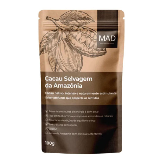 Cacau Selvagem Puro em Pó 100g MAD