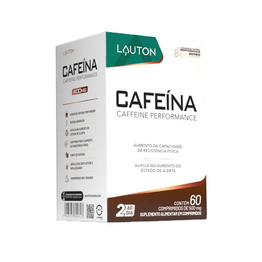Cafeína 400mg 60 Comprimidos Lauton
