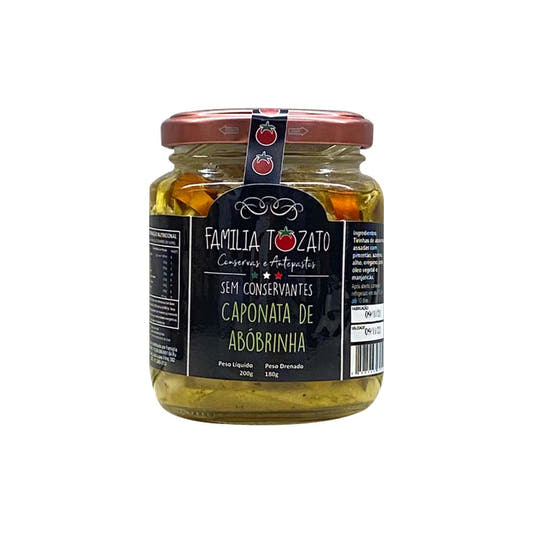 Caponata de Abóbrinha 180g Familia Tozato