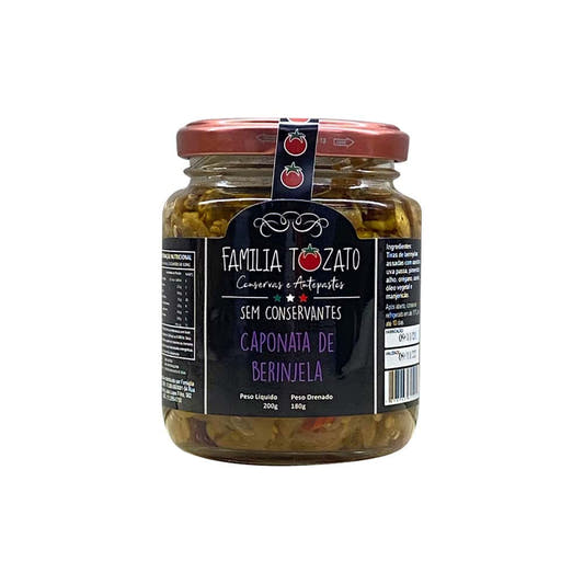 Caponata de Berinjela 180g Familia Tozato
