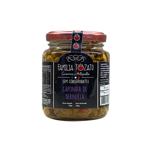 Caponata de Berinjela 180g Familia Tozato