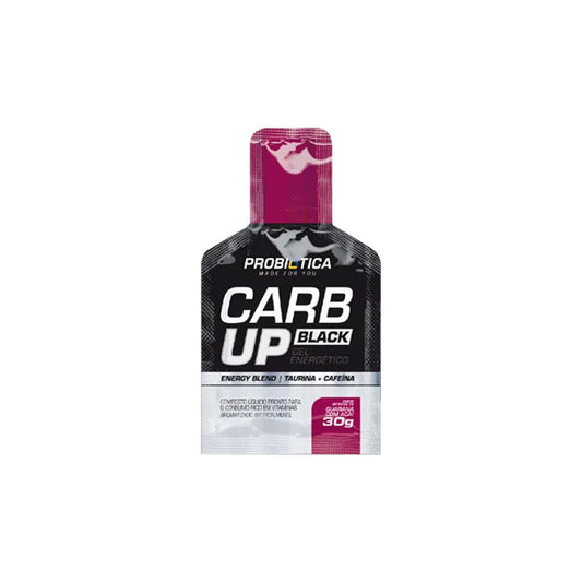 Carb Up Black Gel Energético Guaraná com Açaí 30g Probiótica