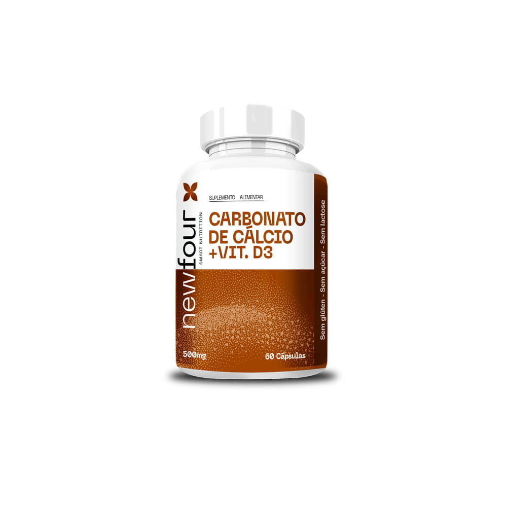 Carbonato-de-Calcio---Vitamina-D3-60-Capsulas-New-Four