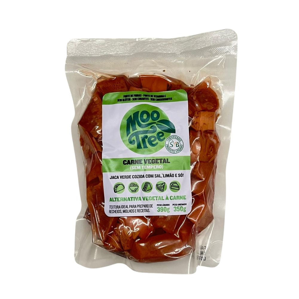 Carne de Jaca Verde Sem Tempero 350g Moo Tree
