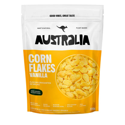 Cereal-Matinal-CornFlakes-Vanilla-220g-Harts-Natural-Australia