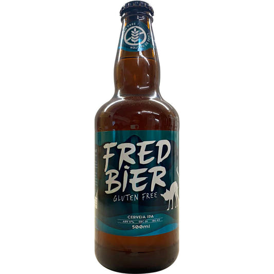 Cerveja IPA Sem Glúten 500ml FredBier
