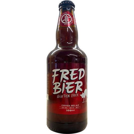Cerveja Red Ale Sem Glúten 500ml FredBier