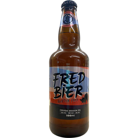Cerveja Session IPA Sem Glúten 500ml FredBier