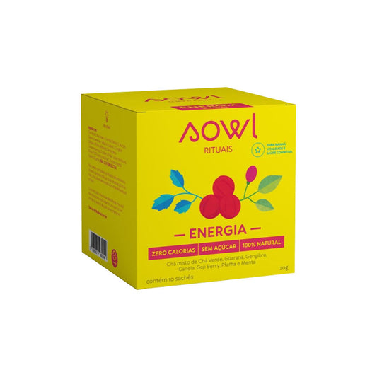 Chá Sowl Energia 10 Sachês