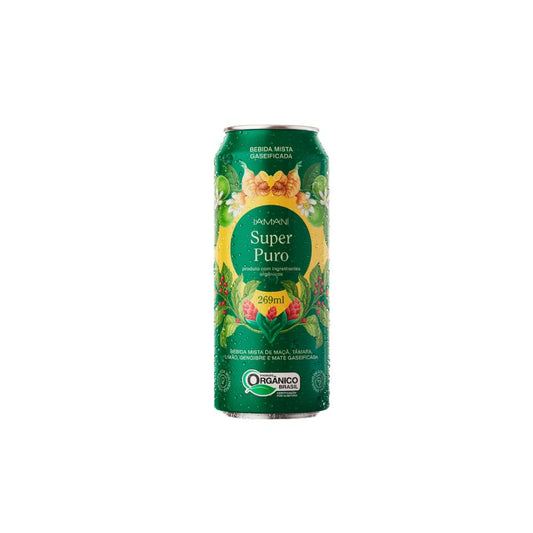 Cha Gaseificado Organico Super Puro 269ml Iamani