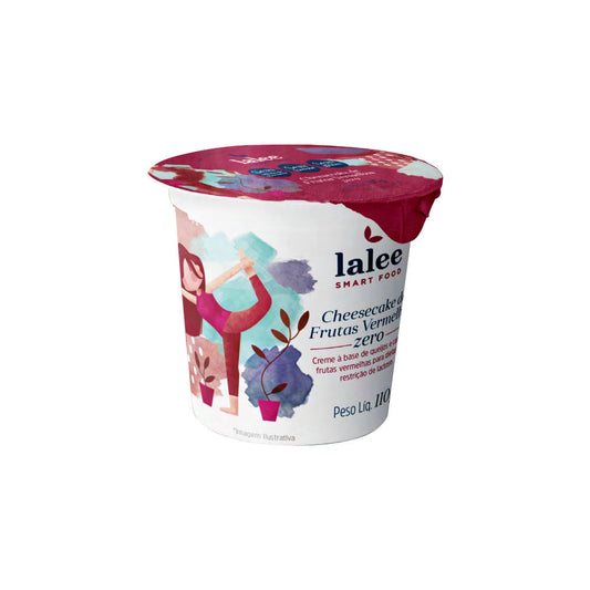 Cheesecake de Frutas Vermelhas Zero Para Dietas com Restrição de Lactose 110g Lalee Smart Food