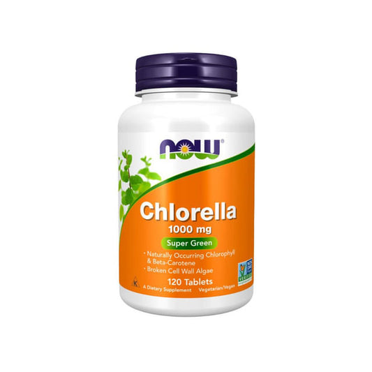 Chlorella 1000mg 120 Tabletes Now