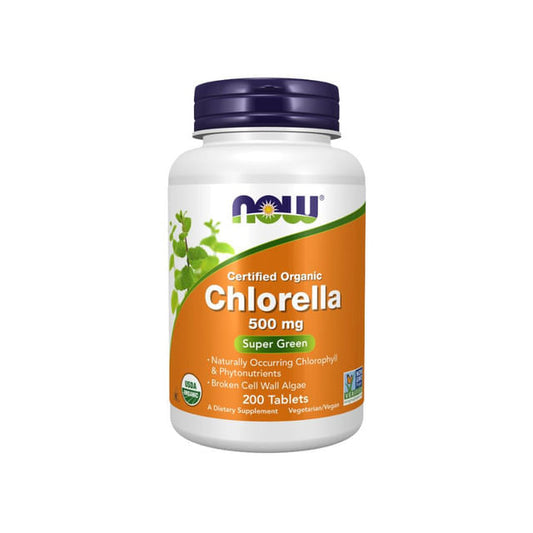 Chlorella 500mg 200 Tabletes Now