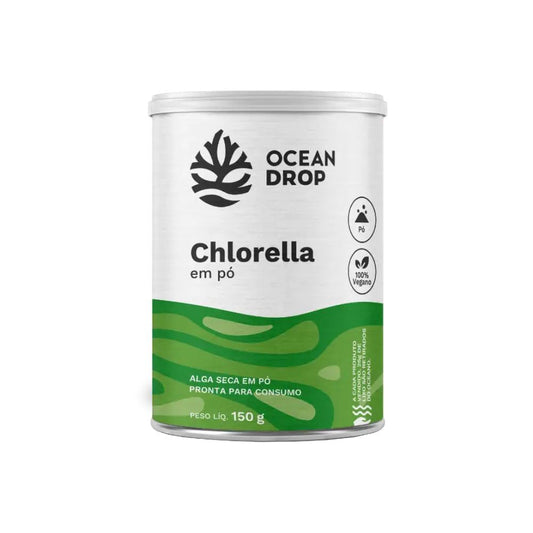 Chlorella em Pó 150g Ocean Drop