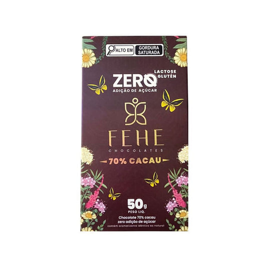 Chocolate-sem-acucar-70--cacau-Fehe-embalagem-de-50g-com-design-floral