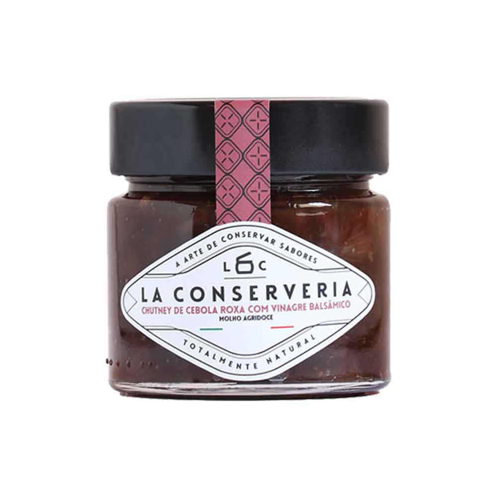 Chutney de Cebola Roxa com Vinagre Balsâmico 230g La Conserveria