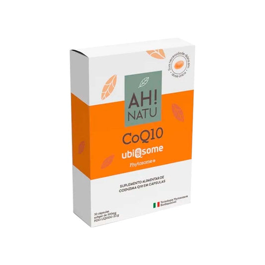 Coenzima Q10 Ubiqsome Phytosome 30 Cápsulas Ah Natu