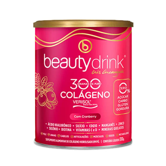 Colágeno Beautydrink Cranberry 330g Beautyin