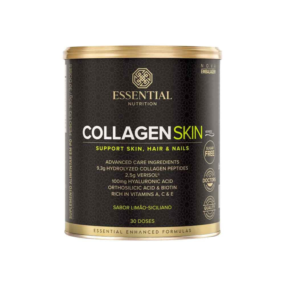 Colágeno Skin Limão Siciliano 330g Essential Nutrition