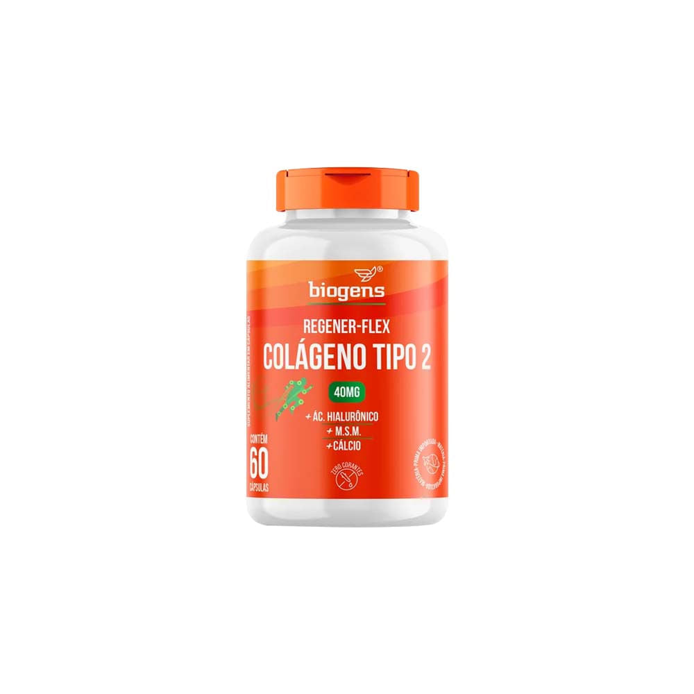 Colageno-Tipo-2---Calcio-Regener-Flex-60-Capsulas-Biogens