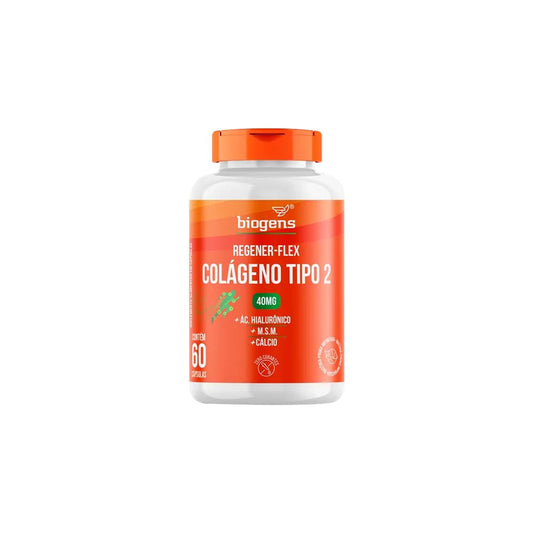 Colageno-Tipo-2---Calcio-Regener-Flex-60-Capsulas-Biogens