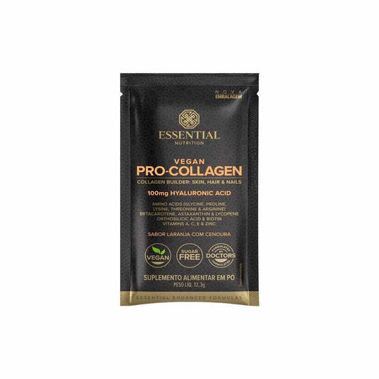 Colágeno Vegano Pro-Collagen Laranja com Cenoura 12,3g Essential Nutrition