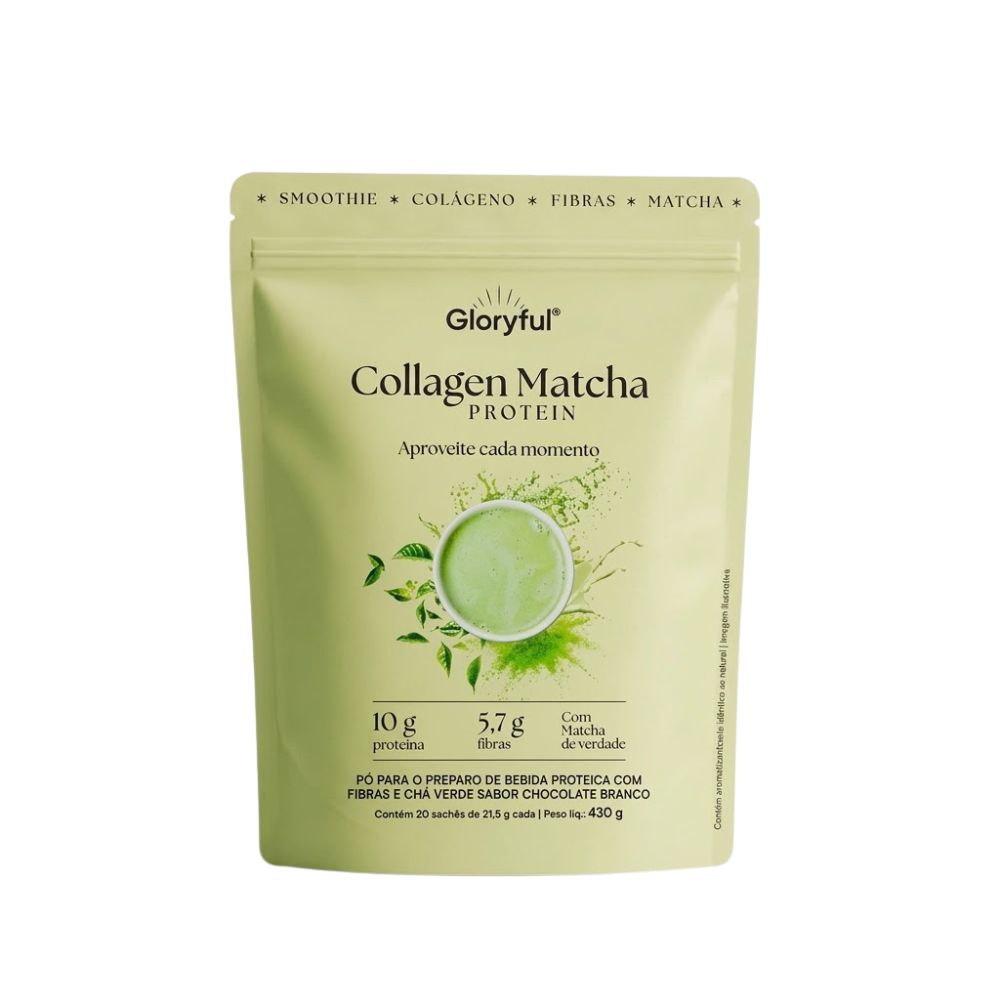 Collagen Protein Matchá 430g Gloryful