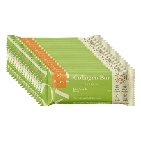 Collagen Bar Torta de Limao Caixa com 16x45g Selvs