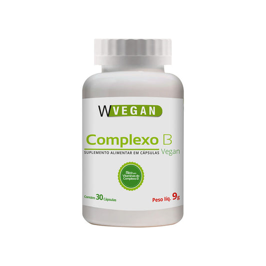 Complexo B 30 Cápsulas WVegan