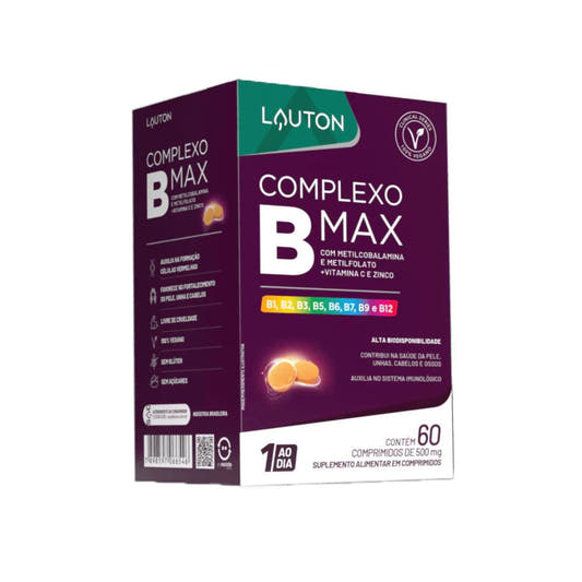 Complexo B Max 60 Comprimidos Lauton
