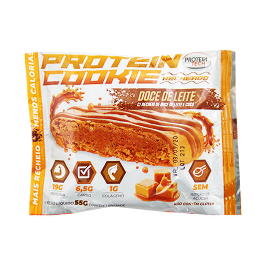 Cookie de Doce de Leite e Coco 55g Protein Tech