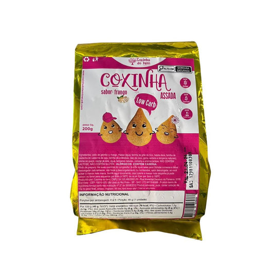 Coxinha de Frango Low Carb 200g Cozinha do Bem