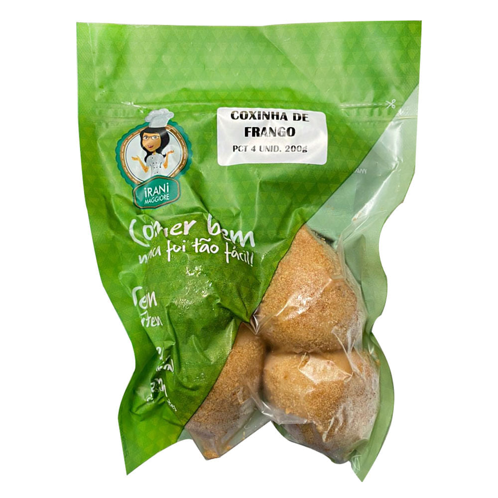 Coxinha de Frango Sem Glúten 200g Irani Maggiore