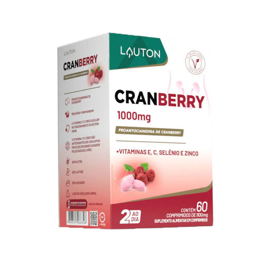 Cranberry 1000mg 60 Comprimidos Lauton