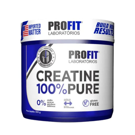 Creatina Monohidratada 100% Pure 300g Profit Labs