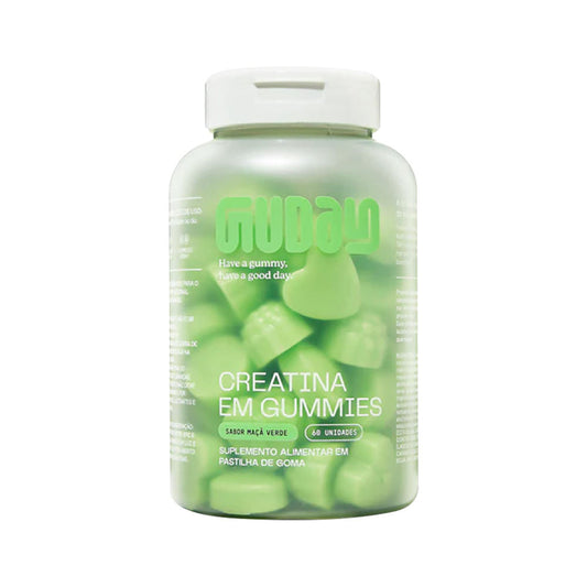 Creatina em Gummies Sabor Maçã Verde 60 Gomas Guday