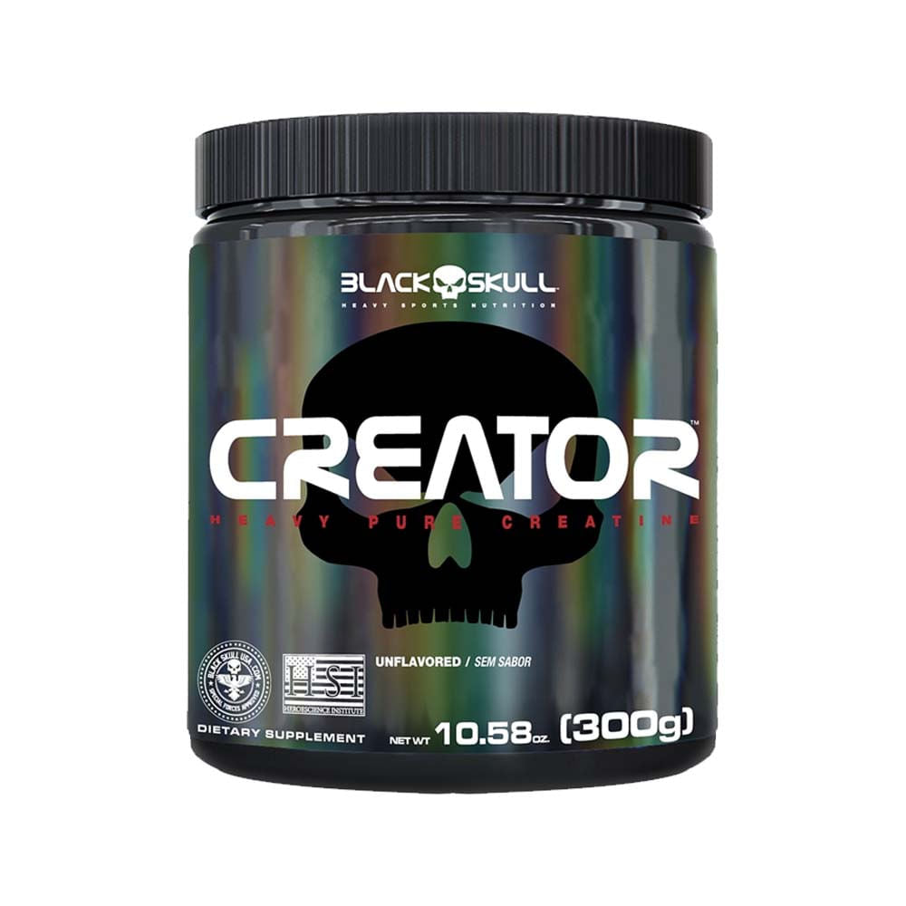 Creator Creatina Monohidratada 300g Black Skull