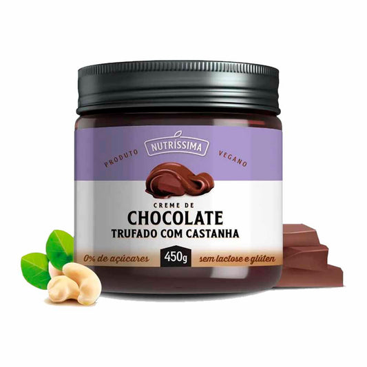 Creme de Chocolate Trufado Vegano com Castanha 450g Nutríssima