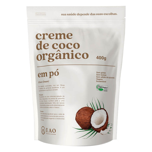 Creme de Coco Orgânico em Pó 400g IAO
