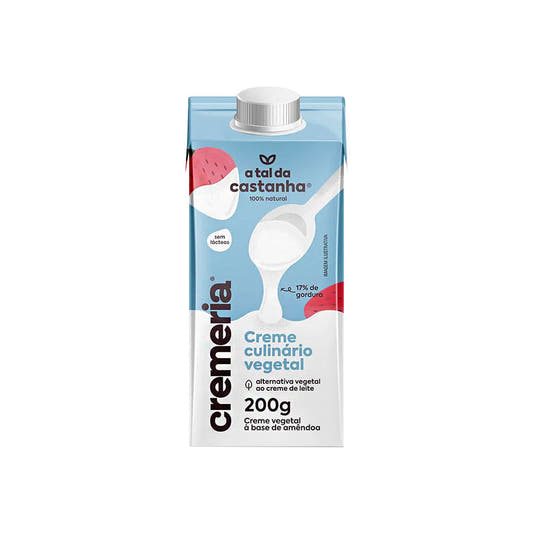 Creme de Leite Vegetal Cremeria 200ml A Tal da Castanha