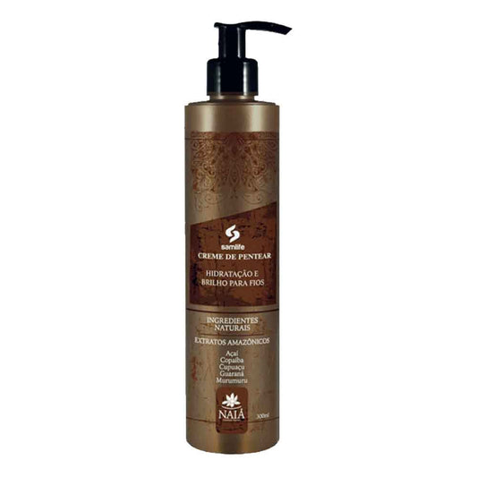 Creme de Pentear Vegano Extratos Amazônicos 300ml Naia Natureza