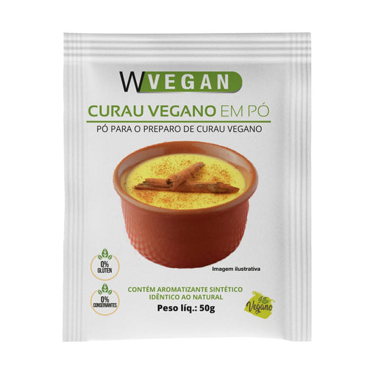 Curau Vegano em Pó 50g WVegan