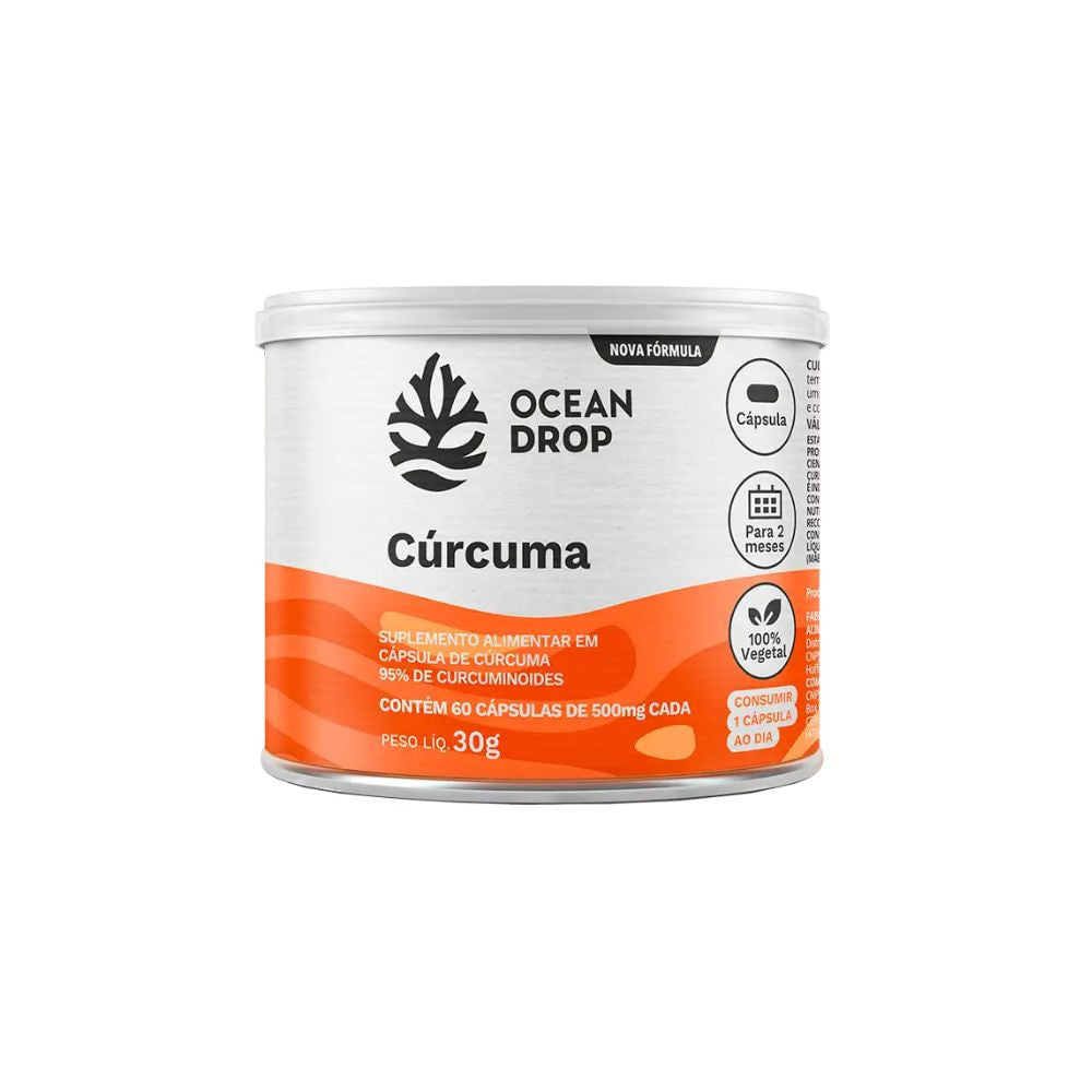 Cúrcuma 60 Cápsulas Ocean Drop